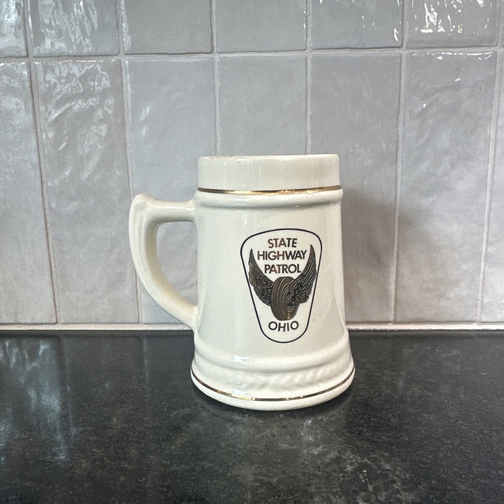 OHIO STATE HIGHWAY PATROL Vintage USA Mug